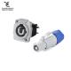 Grey Power Output Male Female Connector, Panel Mount Connector for Stage Light