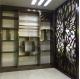 Interior Design partition wall stainless steel panel in bronze finish on sale