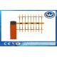 5 Million Operation Times Traffic Barrier Gate with Double Limit Switch Three Fence Arm