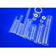 OEM ODM Quartz Test Tube , Clear Test Tubes  Customizable UV Quartz Tube