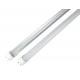 LED T8 half aluminium half plastic oval tube single 1.2M 18w 2 years warranty Pf 0.5 96/2835 180-265v  indoor lamp new