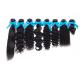 Natural Luster Bulk Human Hair Extensions Durable Without Tangling Or Shedding