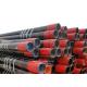 Round Shape Oilfield Tubing Pipe 3.18mm - 16mm Wall Thickness Oil Painting