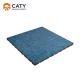 Durable Rubber Gym Flooring Tiles Nontoxic , Multifunctional Rubber Playground Mats