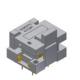 63228T PPS 30um Zimuth Carrier Test Socket Contactor Durable Azimuth Socket
