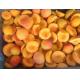 Grade A IQF Frozen Fruit , Individual Quick Freezing Apricot Half / Slices / Dices