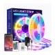 Smart 12V Wifi Remote Controlled 5050 2835 RGB COB LED Strip Light with IP65 Rating
