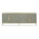 Modern Media Console Buffet Mirrored Living Room Sideboard TV Stand