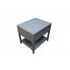 White finish wooden night stand with one drawer,high end hotel bedroom furniture