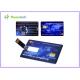 Promotional Credit Card USB Storage Device Ultra Thin Credit Card Shaped Customized Logo