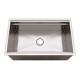 304 Stainless Steel Undermount Sink , Fast Drainage Luxury Kitchen Sinks