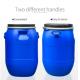 120L Plastic Chemical Barrel Leakproof HDPE Plastic Storage Drum