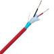 BS6387 2x2.5mm2/1.0mm2/0.5mm2 Shielded Fire Alarm Cable with Drain Wire 1/0.5tc mm