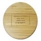 Environmental Bamboo Made Seamless 10W fast Charging Portable Wireless Charger