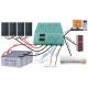 Off - Grid Solar Electric System / House Solar System With 48v Batteries 20A Inverter