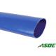 Smooth Cover Blue Lay Flat Discharge Hose , 5 Inch Lay Flat Hose Pipe