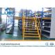 Durable Steel Board Warehouse Mezzanine Floors , AS4084 Mezzanine Pallet Racking