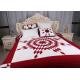 Unique Lone Star Geometric Bedspreads And Coverlets Red / White For Home