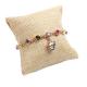 Jute Bracelet Jewelry Display Linen Watch Pillow With Logo Printed