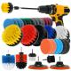 Efficiency Drill Scrub Brush For Rosh Cleans Quickly / Effectively Rosh Compliant