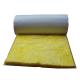 Thermal Insulation Glass Wool Blanket Faced With White Metalized Scrim Kraft