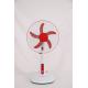 Modern Design Solar AC DC Fan With Remote Control Two Power Lines Plug