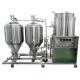 Conical 50 - 200L Pub Brewing System Small Brewery Equipment For Pub , Hotel