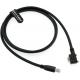 Alvin's Cables USB 3.0 Data-Cable USB-A to Micro-B Left Angle with Dual Locking-Screws High-Flex Cable Shielded-Cable fo