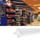 Length 1200mm 80CRI LED Linear Suspension Lighting For Supermarket