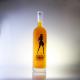 Wholesales 750ml 1000ml Frosted Decal Glass Bottle for Beer Vodka Whisky Spirits