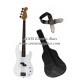 43" Electric Bass kit PB bass classic with Bag & Strap white AGB43-PB2
