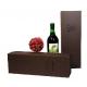 Factory Direct Leather Wine Packing Box elegant customized cardboard wine box
