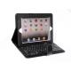 ABS Bluetooth Keyboard samsung galaxy tab lesther Case with handle and clip for ipad