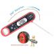 Red Electronic Meat Thermometer / Waterproof Digital Thermometer With Inside Magnet