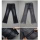 Cotton Power Stretch Dark Black Jeans Denim Fabric For Skinny Leggings Women Men