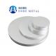 Round Aluminium Disc Sheet 1050 Spinning Treatment For Utensils Cookware