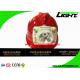 232 Lum LED Mining Cap Lamp Anti Explosion With OLED Screen USB Charger