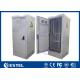 Waterproof Sinlgle Wall Outdoor Power Battery Cabinet / IP55 Outdoor Telecom Cabinet