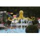 Aqua Equipment Octopus with Water Spray for a Commercial Spray Park / Customized Water Park Equipment