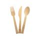 6.7 Heavy Duty Biodegradable Cutlery Set Bamboo Compostable