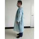 Blue Non Sterilization ANSI 3XL Disposable Isolation Gown