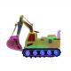 2023 Model Digger Bulldozer Excavator Electric Battery Bumper Cars for Children and Adults