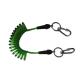 Plastic Spiral 10Ft Coiled Security Tethers SUP Leg Leash For Ocean Paddler Surf