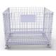 Heavy Duty Tire Storage Cage Mesh Box Wire Metal Bin Container Industrial Metal