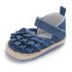 Free sample Cotton fashion 0-18 months crib prewalker baby sandals