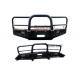 2016 Black Front Bumper Guard Rolled Steel Material For Toyota Landcruiser 80 Body Parts