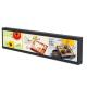 Supermarket Shelf Wall Mounted 38 Bar Type LCD Display