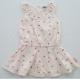 Girl Woven Cotton Voile Dress Whole Lining Peter Pan Collar