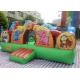 Animal Theme Kids Inflatable Playground For Kindergarten / Leisure Center