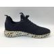 Custom Casual Non Slip Athletic Shoes Black Womens Breathable Tennis Shoes